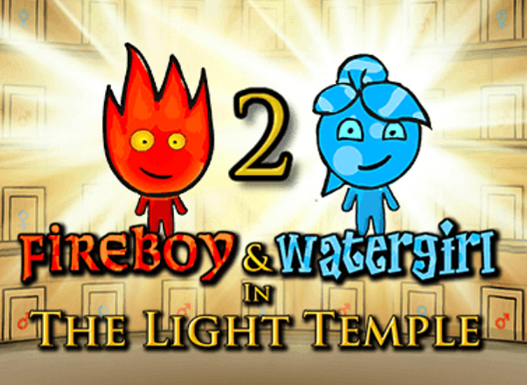 Lojë Fireboy & Watergirl 2 në Tempullin e Dritës  në internet