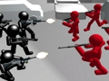Lojë Simulator i betejës së stickmanit në internet