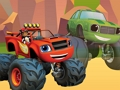 Lojë Jigsaw Blaze and the Monster Machines  në internet