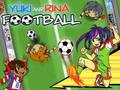Lojë Yuki dhe Rina Football  në internet