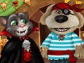 Lojë Duke folur për festën e Halloween Tom dhe Angela  në internet