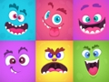 Lojë Mbushja e ngjyrave të monsters në internet
