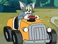 Lojë Tom dhe Jerry Car Jigsaw  në internet