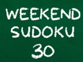 Lojë Fundjavë Sudoku 30  në internet