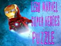 Lojë Puzzle Super Heroes Lego Marvel  në internet