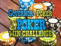 Lojë Sfida e fitores së Guvernatorit të Pokerit të Pokerit  në internet