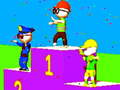 Lojë Gara me nokaut Fall Guys 3D Run Royale Race  në internet