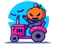 Lojë Gëzuar Halloween Jigsaw  në internet