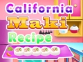 Lojë Receta Maki në Kaliforni  në internet