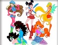Lojë Ngjyrosja e klubit Winx  në internet