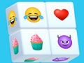 Lojë Emoji mahjong në internet
