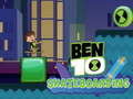 Lojë Ben 10 skateboarding në internet
