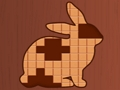 Lojë Puzzles me bllok druri  në internet