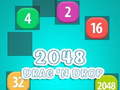 Lojë 2048 Drag'ndrop në internet