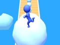 Lojë Rush Snowball 3D në internet
