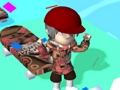 Lojë Djalë në një skateboard  në internet