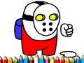 Lojë Libri për t'u ngjyrosur i Space Dude  në internet