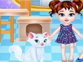 Lojë Dita e Kujdesit për Baby Taylor Kitty  në internet
