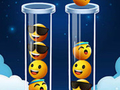 Lojë Puzzle për klasifikimin e ngjyrave të emoji  në internet