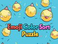 Lojë Puzzle për klasifikimin e ngjyrave të emoji  në internet