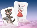 Lojë Përputhje e kartës së kujtesës My Talking Tom  në internet