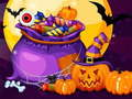 Lojë Puzzles Halloween House's Witch's House  në internet