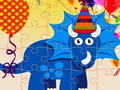 Lojë Jigsaw Dino Party në internet