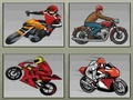 Lojë Memorie për motoçikleta garash  në internet