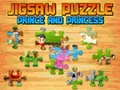 Lojë Princi dhe Princesha Jigsaw Puzzle  në internet