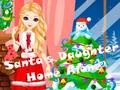 Lojë Vajza e Santa Vetë në shtëpi  në internet