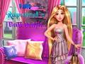 Lojë Gjeni veshjen e topit të Rapunzel  në internet