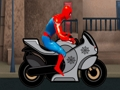 Lojë Spider-Man në një motoçikletë  në internet