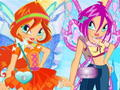 Lojë Fustan me stil Winx  në internet