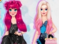 Lojë Dress Up Princess Iceskates Dimërore  në internet