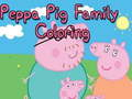 Lojë Libri i ngjyrosjes së familjes Peppa Pig  në internet