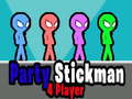 Lojë Partia Stickman 4 Lojtar  në internet