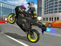 Lojë Simulator Super Hero Stunt Motorbike  në internet