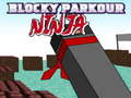 Lojë Parkour bllokues ninja në internet
