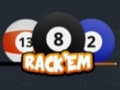 Lojë Pishinë topi rack'em në internet