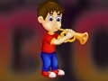 Lojë Arratisja e djalit të muzikantit G4K  në internet