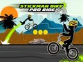 Lojë Stickman Bike Pro Udhëtim në internet