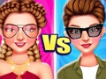 Lojë Influencers Girlly Vs Tomboy  në internet