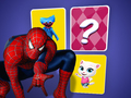 Lojë Ndeshje me kartat e kujtesës Spiderman  në internet