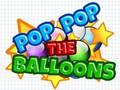 Lojë Pop Pop Pop balona  në internet