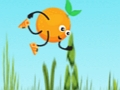 Lojë Zoti. Portokalli Flappy Jump  në internet