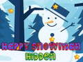 Lojë Gëzuar Snowman i fshehur  në internet