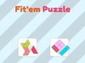 Lojë Puzzle Fit'em  në internet
