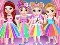 Lojë Festa me njëbrirësh të princeshave të vogla  në internet
