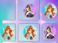 Lojë Winx tic tac Toe në internet