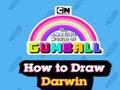 Lojë Bota e mahnitshme e gumball Si të vizatoni Darvinin  në internet